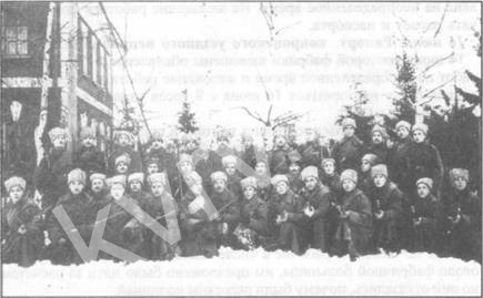 Ковров. 217-й стрелковый полк перед отправкой на фронт первой мировой войны