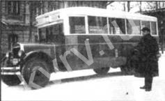 Первый автобус на улицах Коврова. 1935 г.